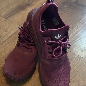 adidas Women's Athletic Shoes Burgundy / Maroon
